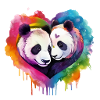 LGBTQIA+ Animal Love, Panda