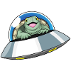 Turtle Spaceship Space