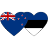 New Zealand Estonia flag