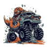 Monster truck Turbo Monster