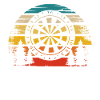 Retro Sun - Dartboard -