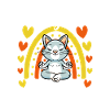 Yoga Katze