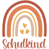 Schulkind Regenbogen Schulanfang Einschulung 2026