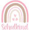 Schulkind Regenbogen Schulanfang Einschulung 2026