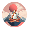Yoga, Namaste, chill, customizable