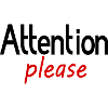 Attention please