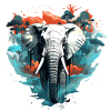 Artistic Elephant