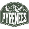 French Pyrenees Mountain Landscape