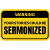 Pasteur avertissant vos histoires Sermon