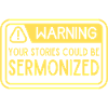 Pasteur avertissant vos histoires Sermon