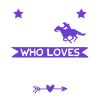 Girl loves Horses