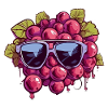 Bunch of Maria grapes