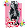 Emily In Paris Picture Of Emily With Flowers