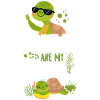 Sea Turtle Tortoise Sunglasses
