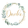 Danke! Kranz, personalisierbar