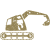 Bagger Baggerfahrer Baugeräteführer –