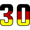 30 symbole de chiffres Allemagne