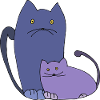Lavender cats