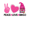 Peace Love Bingo