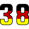 38 Zahl symbol Germany