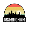 Birmingham England Flag Skyline Travel Souvenir