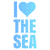 I love the sea waves