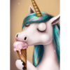 Eiscreme Einhorn