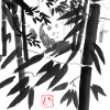 panda in forest