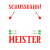 Schussbahn Dartspieler Geschenkidee