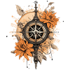 Compass floral