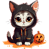 Chat d’Halloween