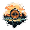 Compass Landscape