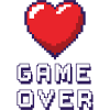 Game Over purple