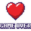 Game Over purple 2