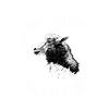 Schafflüsterer - Schaf Silhouette