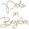 Profis im Begießen