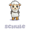 Endlich Schule Lama