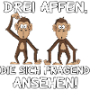 Drei Affen