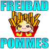 FREIBAD POMMES FRITTEN SOMMER