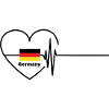 Heartbeat Germany, Germany flag
