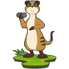 Suricate Haltère de musculation