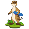 Meerkat Skater Skateboard