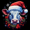 Weihnachtskuh