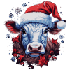 Weihnachtskuh
