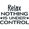 Relax Nothing Is Under Control