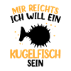 Will ein Kugelfisch sein Riesenkugelfisch