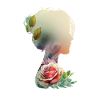 Blumenfrau Flower Woman