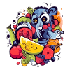 Ouisti in fruit
