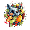 Tigri in the fruits