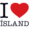 I LOVE ICELAND Island